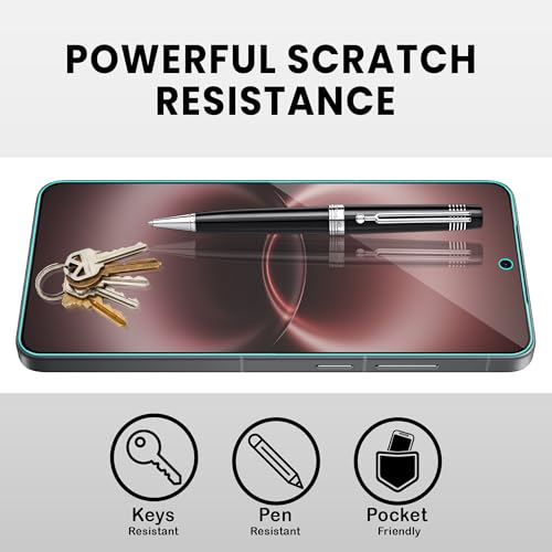 Image of ArmourPro Anti-Glare Matte Tempered Glass for Vivo X300 Ultra, Pack of 2 - Anti Fingerprint Screen Protector, 9H Scratch Resistant, Smooth Touch, Full Edge to Edge Coverage