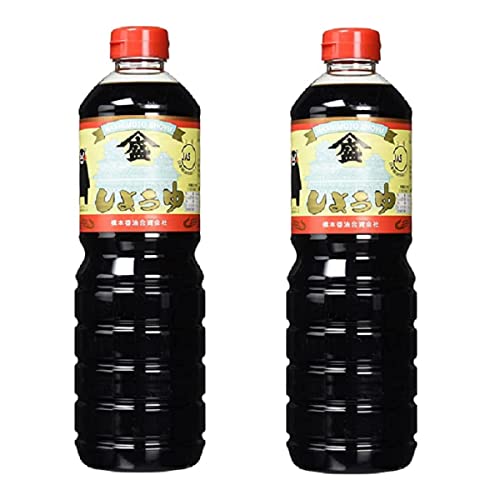 醤油 上級濃口 金印 1000mL×2本 /醤油 かけ醤油 甘口醤油 調味料 煮炊き 熊本 たきもの