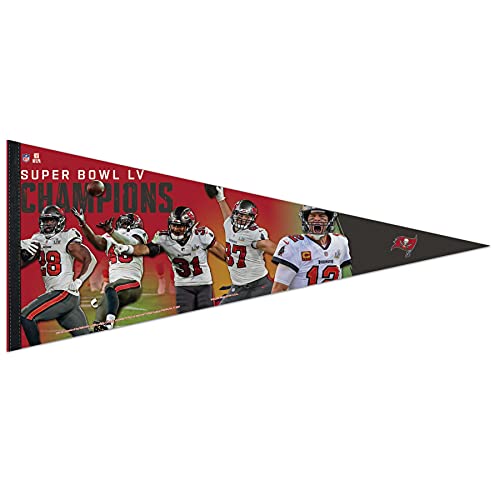Wincraft Tampa Bay Buccaneers Super Bowl Lv Champions 17'' X 40'' Player Celebration Premium Pennant #TOP26