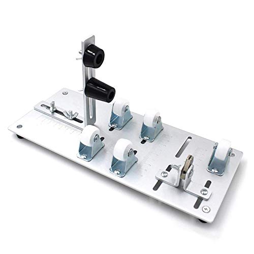 Staresso - Cortador de cristal para botellas de 5 ruedas de acero inoxidable, cortador de botellas ajustable, juego de cortador de botellas para DIY candelabros, portavelas, cerveza, whisky