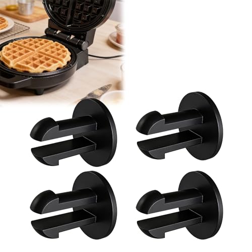 Replacement Hinge Pegs Compatible with BLACK+DECKER WMB500 Belgian Waffle Maker, Snap-In Lid Connector Pins for Hinge Repair, Replacement Hinge Parts for Broken or Worn Hinges, 4-Pack