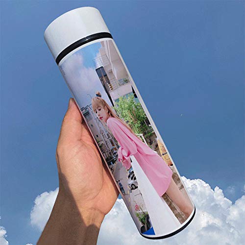 Amazon.co.jp: 水筒 魔法瓶 スマート 温度表示 Blackpink lisa ボトル