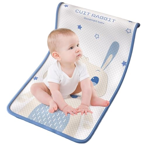 Protection lit bébé alèse absorbante lavable et tapis étanche coton - 8
