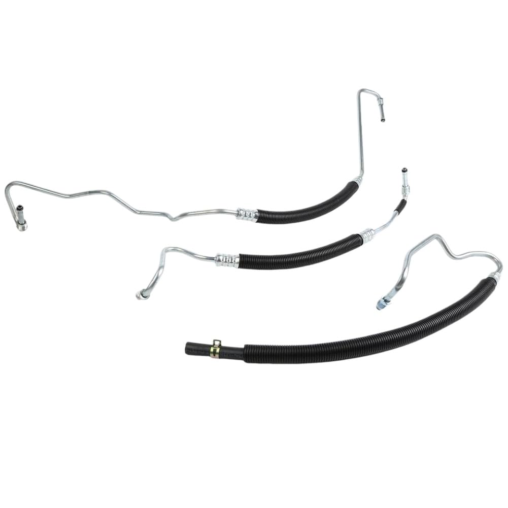 Ymquqktkw Onecolor Power Steering Line Hose Compatible With Silverado 2500 Hd 6.6L V8 Turbo 2001-2006