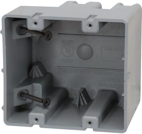 Southwire MSB1G One Gang Device Box with Depth Adjustable, Heavy Duty 42lb