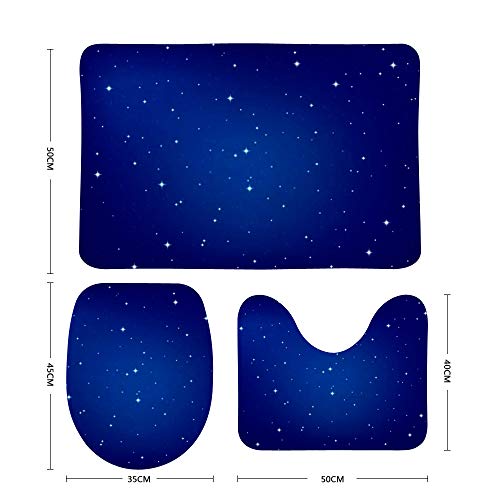 Tapis de bain en polaire corail de qualité supérieure avec doublure éponge intégrée - 3
