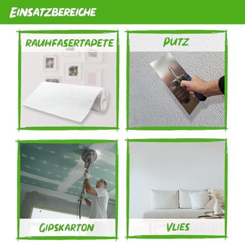 Bio-Silikat Innenfarbe von Farbklecks24 in 5L Weiß für Allergiker