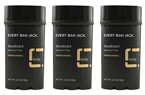 Image of Every Man Jack Deodorant Stick Sandalwood 3 Ounce (Pack Of 3)