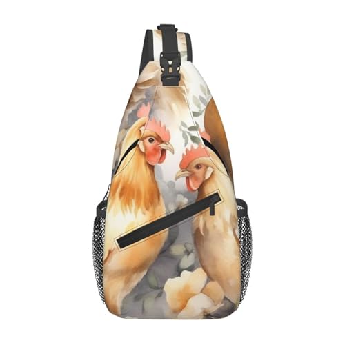 Bolso Cross Chest Bag Negro estilo Sling para Hombre y Mujer