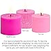 Pink Candle Dye 2oz for Soy Candle Making – Highly Concentrated Candle Wax Dyes – Candle Shop Premium Color Dye Chips for Soy Wax, Beeswax, Paraffin