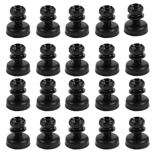 24 pares de tornillos para montaje de lug de tambor M4x13mm miniatura 1