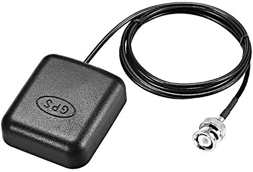 GPS Active Antenna Compatible with BNC Male Plug 28dBi Aerial Connector Cable with Magnetic Base 1 Meters Wire 1PCS-image-18