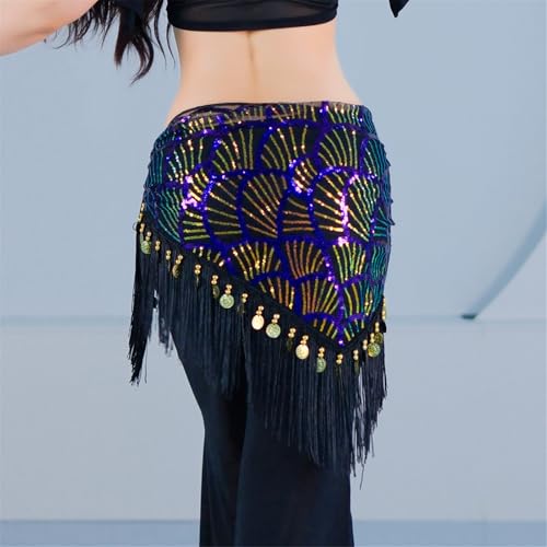 Ceinture dynamique à franges pour mouvements de danse fluides