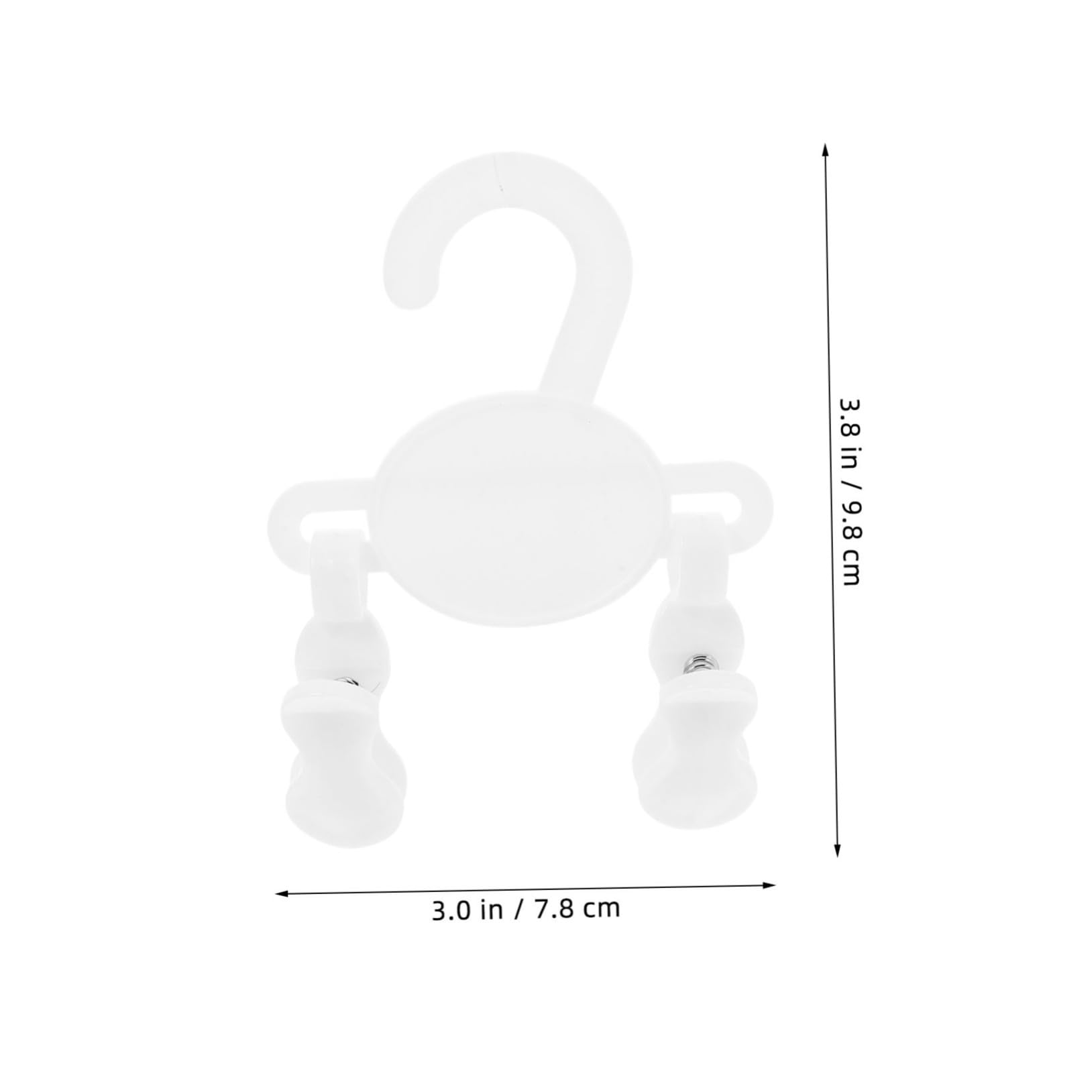 Ciieeo Space-Saving Drying Rack Pack Hangers Plastic Laundry Hanger Sock Dryer Boys and Girls's Coat