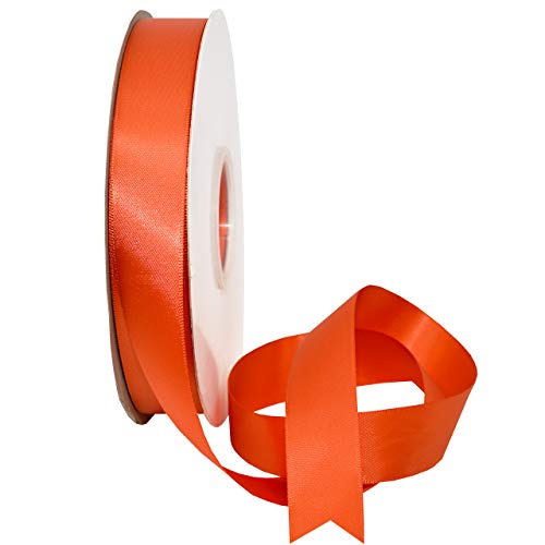 Image of Morex Ribbon 08822 /50-765 Ribbon, 7 /8 inch x 50 Yd, Mandarin Orange