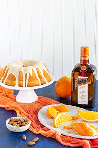 Great Spirits Baking Cointreau Almond Bundt Cake 32oz - Deliver a Gourmet Pound Cake Gift - Perfect for Birthday Parties, Holidays, or Graduations