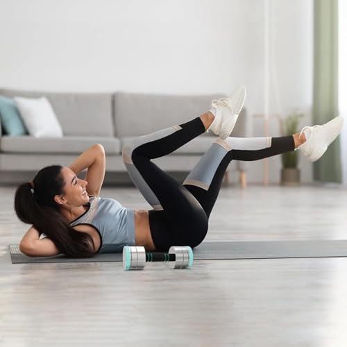 Dripex Hanteln Set Einstellbare Hantel 2x2.5kg, Kurzhanteln aus Stahl enthalten. 2,5kg 5kg 7,5kg 10kg 15kg 25kg 30kg 50kg Fitness Hanteln 5 KG mit Schaumstoff Griff für Zuhause