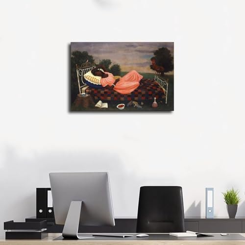 Impression sur papier mat Siesta sérénité poétique maison