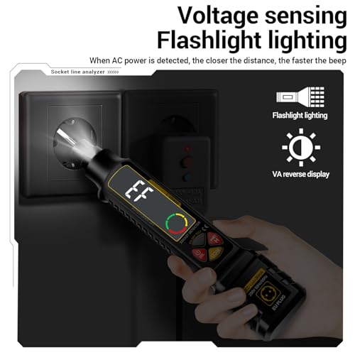 Détecteur de circuits 2-300V avec affichage LED précis pour tableau - 5