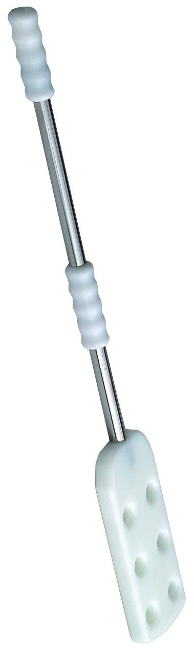 Spatule PE manche inox 100 cm pour touiller dans les marmites profondes