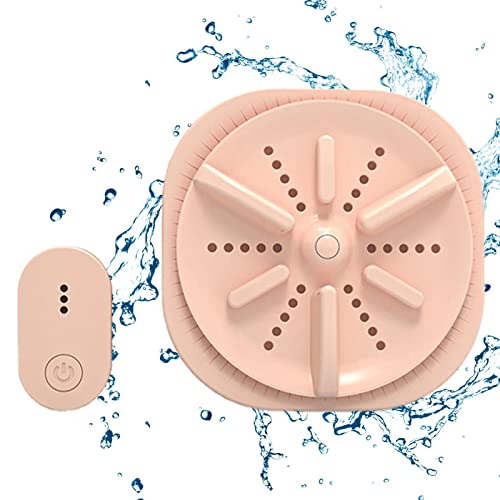 Mini máquina de lavar | Lavadora de turbina ultrassônica portátil com USB | Mini máquina de lavar co
