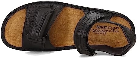 NAOT Men's Lappland Soft Black Leather Sandal 9 M US Review | Image 5