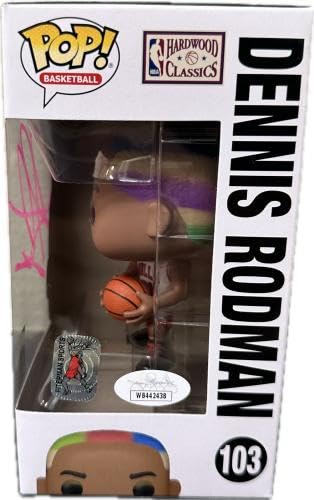 Dennis Rodman Signed Funko POP Figure JSA & Rodman Exclusive