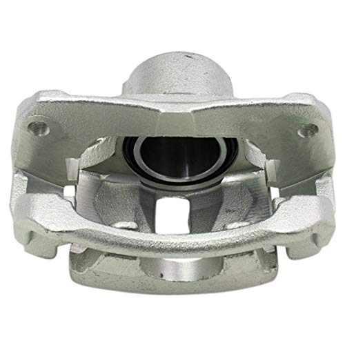 Image of TRQ Front Brake Caliper Set Zinc Coated Brackets Hardware Compatible with 2002-2006 Toyota Camry