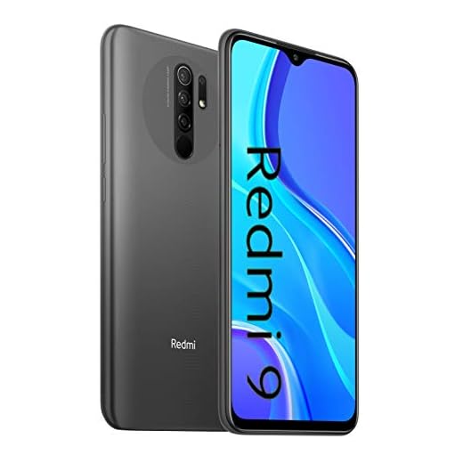Xiaomi Redmi 9 - Smartphone 3GB 32GB, Pantalla FHD+ de 6.53", AI Quad Cámara de 13 MP, Batería de 5020 mAh, Gris