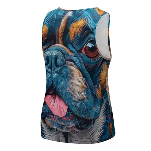 Supdreamc Essential Vest T-Shirts for Men Boys Teens Adult, Casual Slim Fit Sweat Shirt3