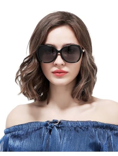 Karsaer Oversized Square Sunglasses-for-Women & Men Trendy Chain-Link Butterfly Shades 2025 Designer B51332