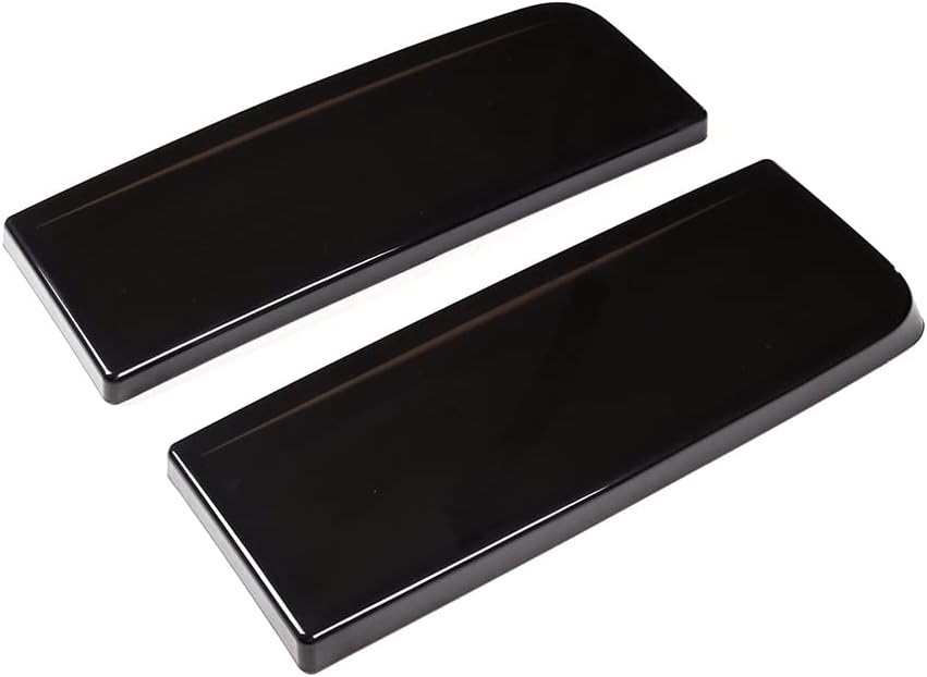 ABS Car Rear Lamp Smoked Tinted Tail Light Cover Compatible for Hummer H2 2003 2004 2005 2006 2007 2008 2009, SSmoked Blackout Tail Light Covers Lamp Protection for H2 Accessories (for SUV Version)