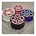 BVBNMB Car Alloy Wheels Wheels 5x100, 5x112, 5x114.3, 5x120 For Car Tires Pink Heart-shaped Rines, Can Be Customized All(5x112,ONE PINK WHEEL_17IN.)