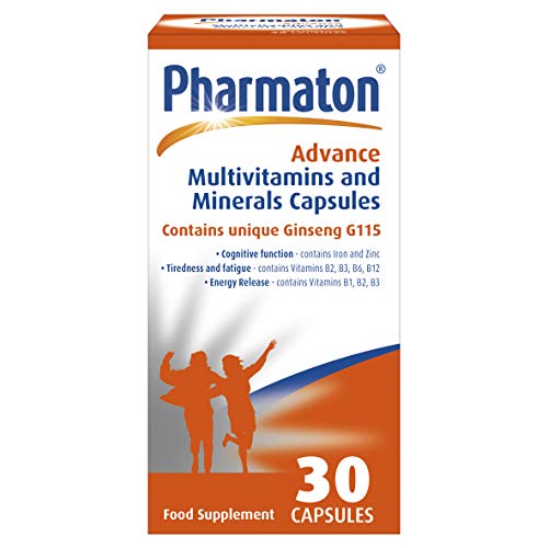 Pharmaton Advance Multivitamin and Mineral Capsules, 30 Capsules