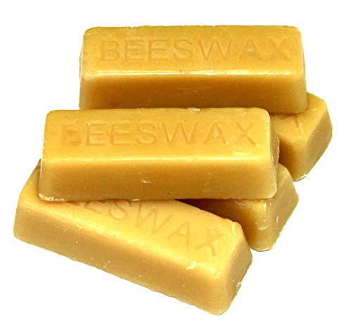 Beeswax 10 oz Filtered 100% Pure Yellow Premium Natural Cosmetic Grade A (10 Bars)