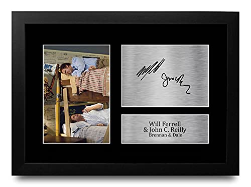 Photo Step Brothers autographe imprimé avec cadre A4 pour éviter les posters cornés