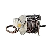 Giraffe Tools Stainless Steel Garden Hose Reel with 5/8