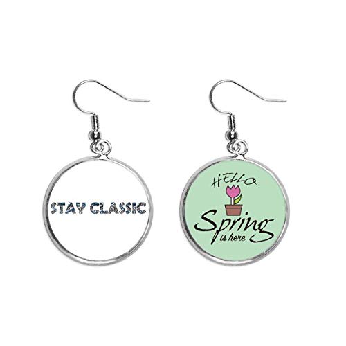Pendientes de primavera colgantes ideales para lucir en tus eventos de día