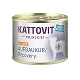 Kattovit Feline Diet Aufbaukur/Recovery Huhn | 12 x 185g Katzenfutter