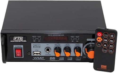 FTS KA-1501H Digital Stereo Amplifier, 2x75W, Bluetooth, USB, FM Tuner