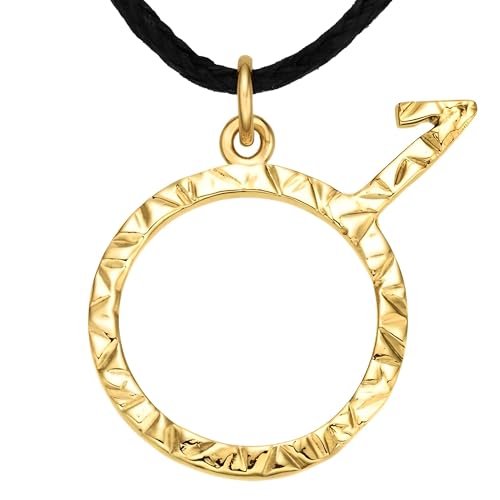 LGBTQ+ Demiboy Symbol Schmuck – Halsband mit handmade 925 Silber Anhänger, Ideal für queere Community, Genderfluid Identity & inklusives Outfit-Highlight bei Pride (Demiboy Schmuck, Silber Vergoldet)