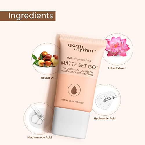 Earth Rhythm Matte Set Go Foundation with SPF 30, Pa++++, Tan Tawny, 30 ml (Pack of 1) - Image 2