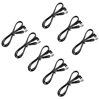 For: Guitar Effect Pedal. Length: 2ft / 24 in /60cm. Made with 24AWG high quality copper wire, superior resilience. Plug Diameter:DC Male to male cable, one right angle and one straight jack plug. 5.5mm (outside diameter) x 2.1mm (inside diameter), n...