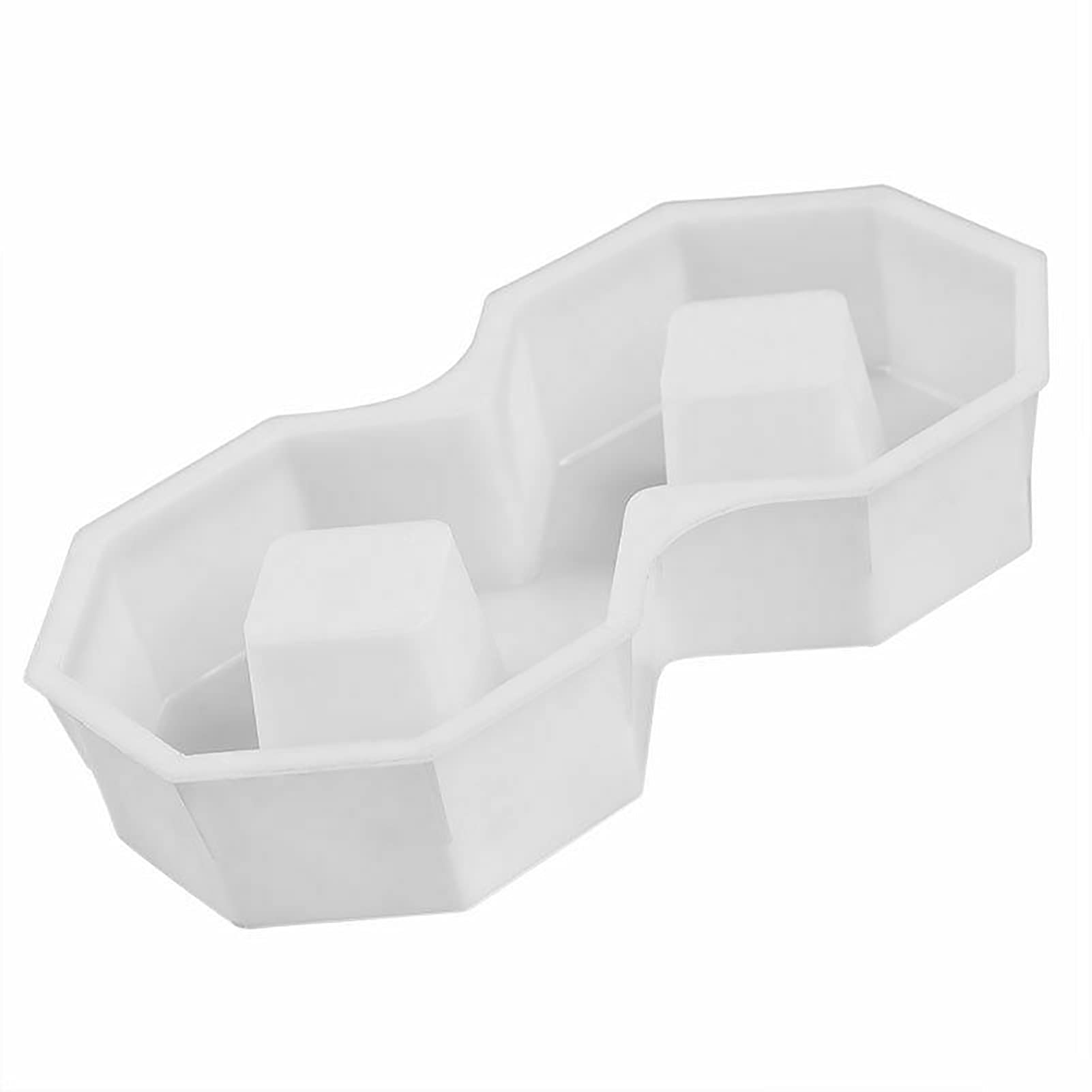 Amkya Paving Mould Garden Pavement Mold DIY Pavement Walkway Floor Maker Molds Tool for Garden Decoration Cement Garden Tool-Concrete Garden Molds