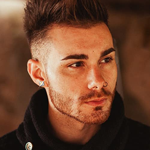 Stainless Steel Stud Earrings For Women Men Girls Hypoallergenic Silver Earrings Sets For Women Multipack Cubic Zirconia Earrings Studs4