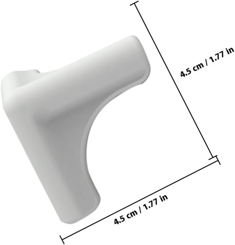 8Pcs Silicone Corner Guards for Range Hood and Kitchen Table Edge Protection Proofing Safety Corner Bumpers for Wall and Cabinet Edges
