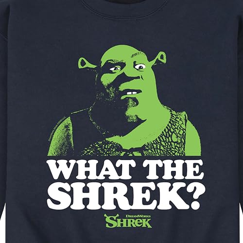 Shrek - What The Shrek - Men's Crew Neck Fleece Pullover3