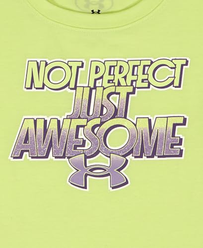 Image of Under Armour Girl's 2-piece Short Sleeve Tee and Shorts Set, Lightweight and Comfortable