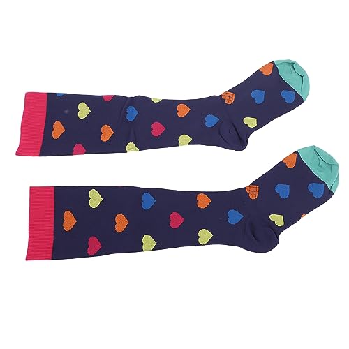 1 par de Meias de Compressão, Promove a Circulação, Reduz o Inchaço, Meias de Compressão Respiráveis