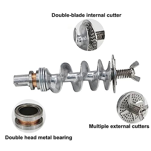 Pets Manual Feed Machine Pellet Making - Optional1.5-10mm Molds for Fowls Chickens Fish Dog Cat Food - Easy-to-Use Hand-Operated Device